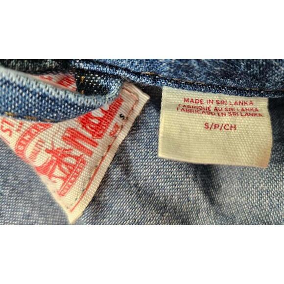 Levi's Women's Long Sleeve Blue‎ Denim Overalls Size Small NWT - Picture 3 of 9